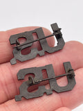 Original World War One American Officer's U.S. Collar Dogs
