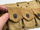 Original World War One American M-1910 Mounted Cartridge Belt, 9 Pocket