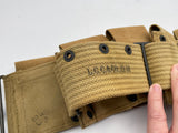 Original World War One American M-1910 Mounted Cartridge Belt, 9 Pocket