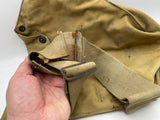 Original World War Two American Army Service Gas Mask Bag