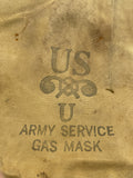 Original World War Two American Army Service Gas Mask Bag