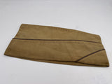 Original American Tan Garrison Cap, AAC Piping, Around 7 1/4