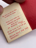 Original Post War American Prayer Book, Perry Boys' Smorgy