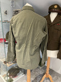Original American World War Two Era HBT Tunic, with Gas Flap, c.44" Chest
