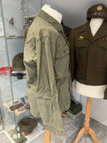 Original American World War Two Era HBT Tunic, with Gas Flap, c.44" Chest