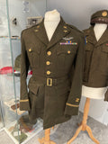 Original World War Two Officer's Class A Tunic, 8th Air Force, British Made Barathea Wool