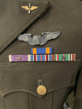Original World War Two Officer's Class A Tunic, 8th Air Force, British Made Barathea Wool