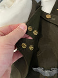 Original World War Two Officer's Class A Tunic, 8th Air Force, British Made Barathea Wool