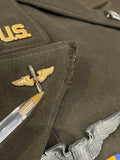 Original World War Two Officer's Class A Tunic, 8th Air Force, British Made Barathea Wool