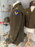 Original World War Two Officer's Class A Tunic, 8th Air Force, British Made Barathea Wool