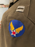 Original World War Two Officer's Class A Tunic, 8th Air Force, British Made Barathea Wool