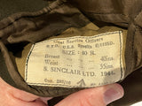 Original World War Two Officer's Class A Tunic, 8th Air Force, British Made Barathea Wool