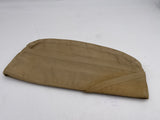 Original American Tan Garrison Cap, Army Air Corps Piping, Size 6 7/8