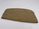 Original American Tan Garrison Cap, Unpiped, Size 7 1/8