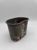 Original World War Two Era American Canteen Cup, Rough Condition