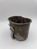 Original World War Two Era American Canteen Cup, Rough Condition