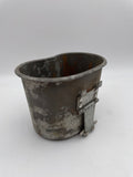 Original World War Two Era American Canteen Cup, Rough Condition