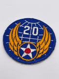 Original World War Two Era American 20th Army Air Force Patch