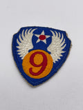 Original World War Two Era American 9th Army Air Force Patch