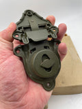 Original World War Two Era American Footlocker Lock, New Old Stock