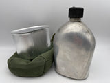 Japanese Made Canteen, Cup and Cover Set