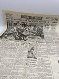 Original World War Two Newspaper, Daily Mail, 28 September 1944, Market Garden