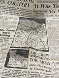 Original World War Two Newspaper, Daily Mail, 19 July 1944, The Caen Breakthrough