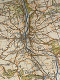 Original War Office Map, Second War Revision 1940, Kidderminster