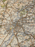 Original War Office Map, Second War Revision 1940, Kidderminster