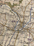 Original War Office Map, Second War Revision 1940, Stratford upon Avon
