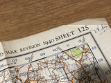 Original War Office Map, Second War Revision 1940, Tunbridge Wells