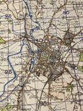 Original War Office Map, Second War Revision 1940, Gloucester and Forest of Dean