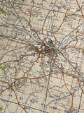 Original War Office Map, Second War Revision 1940, Rugby