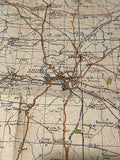 Original War Office Map, Second War Revision 1940, Rugby