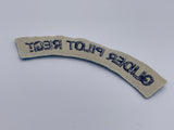 Original Post World War Two British Cloth Shoulder Title, Glider Pilot Regt.