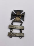 Original American Marksman Badge, Marksman and Rifle Clasps