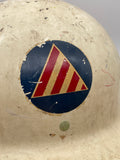 Original World War Two Era American Civil Defence Helmet