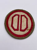 Original World War Two American 31st Infantry Division Patch, OD Border