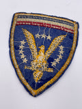 Original World War Two American European Theatre of Operations HQ Patch, British Made