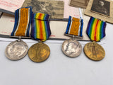 Original World War One Family Group, Mumford, Devon Regt, Royal Fusiliers