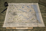 Original War Office Map, Second War Revision 1940, Norwich and Great Yarmouth