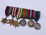 Original World War Two Medal Grouping, Sgt. Seaman, Re-Named