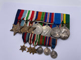 Original World War Two Medal Grouping, Sgt. Seaman, Re-Named