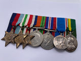 Original World War Two Medal Grouping, Sgt. Seaman, Re-Named