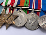 Original World War Two Medal Grouping, Sgt. Seaman, Re-Named