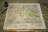 Original War Office Map, Second War Revision 1940, Wimbourne and Ringwood