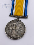 Original World War One British War Medal, Cecil Long. R.N.V.R., Prisoner of War