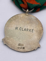 Original World War One Medal Pair, Pte Clark, Army Service Corps