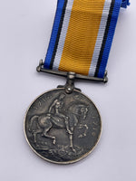 Original World War One British War Medal, Re-Named to Pte E Curtis, 3rd Hussars