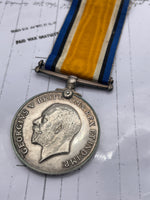 Original World War One British War Medal, Gentle, R.N.A.S.